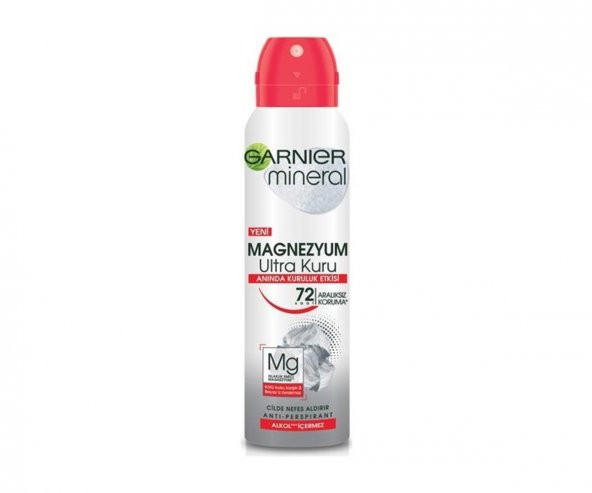 Garnier Mineral Magnezyum Ultra Kuru Deodorant 72 Saat 150ML