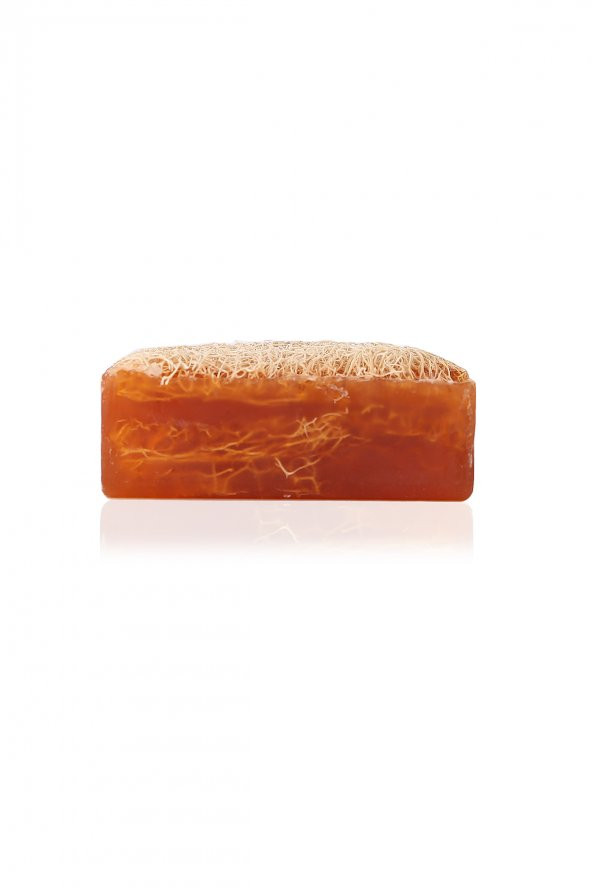 100 El Yapımı Doğal Kabak Lifli Ballı Sütlü Sabun 120 Gr - 4
