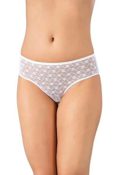 LÜX DRM 3110 Bamboo iz Yapmaz Dantelli Slip - 3