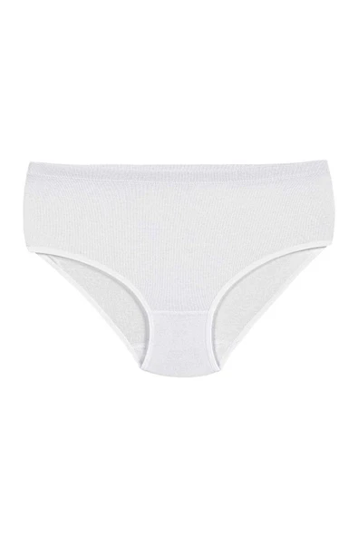 Yıldız 3580 Biyeli %100 Pamuk Yüksek Bel Bato Külot