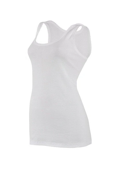 Yıldız 2056 Beyaz Geniş Askılı Kaşkorse Kadın Atlet ürün görseli