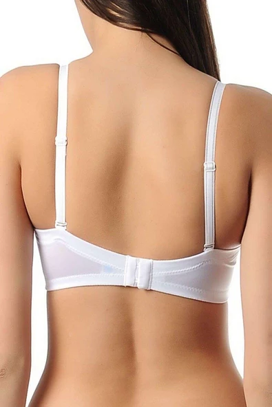 Yeni İnci Balenli Toparlayıcı Minimizer Desteksiz Sütyen - 4