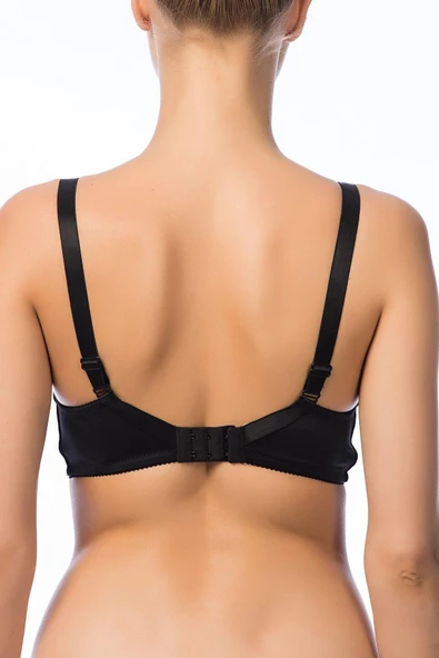 Nbb Kadın Mikrofiber Desteksiz Toparlayıcı Minimizer Dantel Sütyen - 2