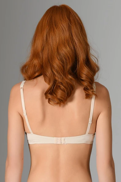Nbb Kadın Günlük Desteksiz Kaplı Balenli Rahat Sütyen - 8