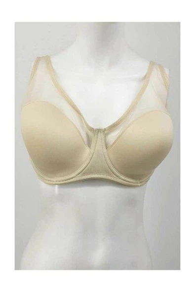 Le Jardin 9200 Tüllü Balenli Desteksiz Toparlayıcı Tek Sütyen - 5