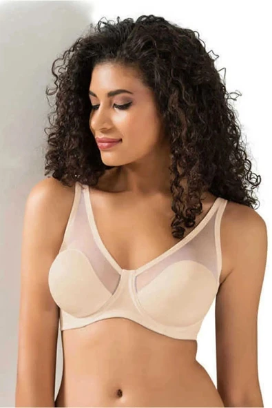 Le Jardin Fanetta Soft Cup Bra Tüllü Balenli Desteksiz Toparlayıcı Sütyen 1 Adet - 3