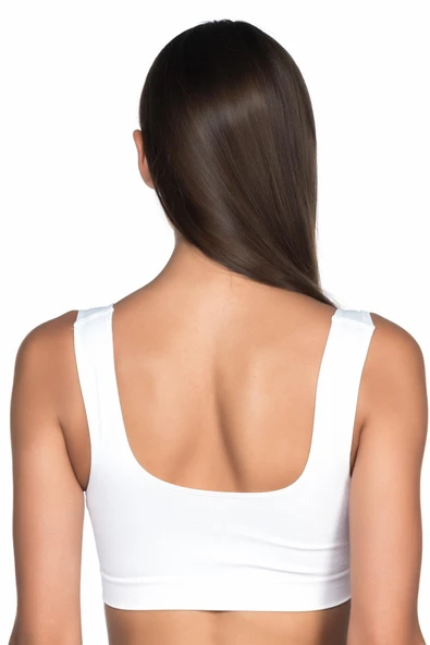 M.I 4015 Dikişsiz Dekolte Toparlayıcı Sütyen - 8