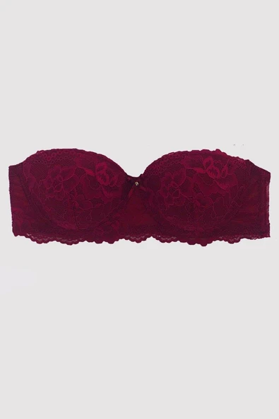 Pierre Cardin 6202 Balenli Desteksiz Straplez Dantelli Tek Sütyen - 3