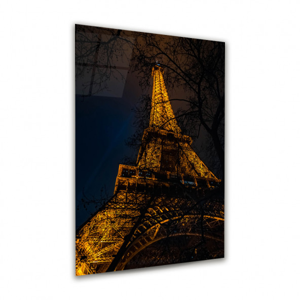 Glass Art Concept Eyfel Kulesi 50x70 Cm Cam Tablo - 3