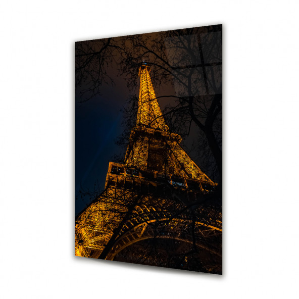 Glass Art Concept Eyfel Kulesi 50x70 Cm Cam Tablo - 4