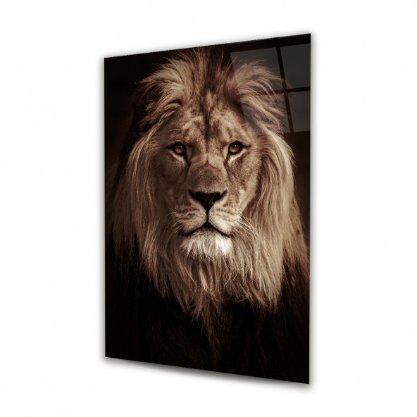 Glass Art Concept Aslan 50x70 Cm Cam Tablo - 4
