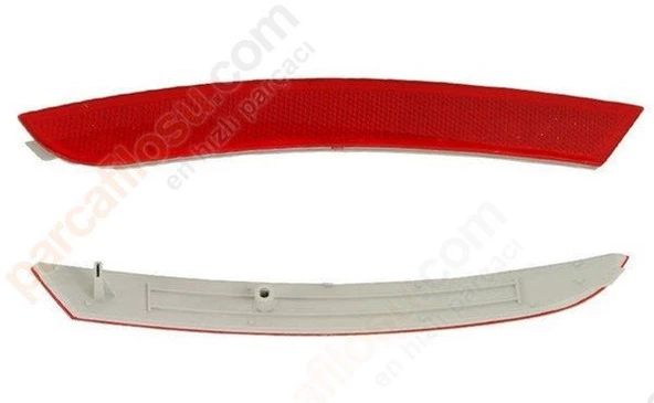 Seat Leon Arka Tampon Reflektörü (2005-2009) 1.6, 1.4TSI, 1.9 TDI, 2.0 TDI 1P0945105B - Resim 2