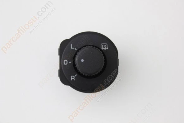 Skoda Fabia Ayna Kumanda Düğme (2001-2021) 1.0, 1.4, 1.2, 1.6, 1.4 TDI, 1.2 TSI, 1.6 TDI 5JB959565 - Resim 2