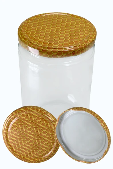 20 adet cam kavanoz kapağı ( konserve kavanozu için )