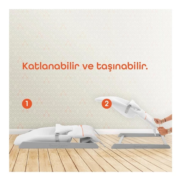 Bouncy Ev Tipi Ana Kucağı - Mist - 10