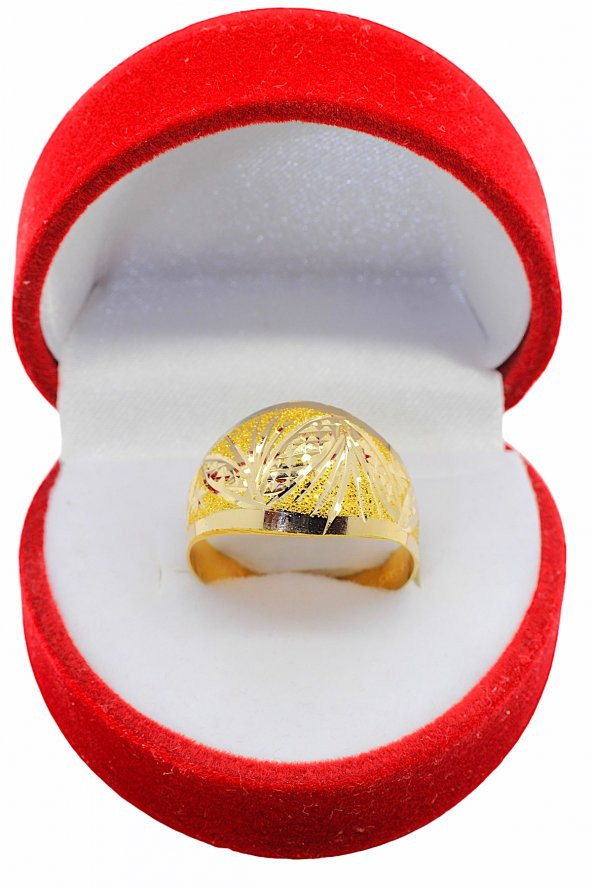 Cigold Taşsız Yüzük 14 Ayar Altın 2,33 Gr OA-6319 - 2