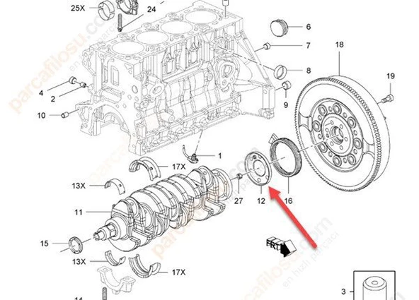 Opel İnsignia Grank Sensör (2009-2013) 1.6 55574780 - Resim 2