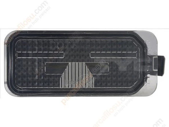 Fiesta Plaka Lamba (2008-2012) 1.25, 1.4L DURATEC, 1.4 TDCI DURATORG, 1.6 TDCI DURATORG, 1.5L DURATORQ TDCİ 6M2A13550AC - 2