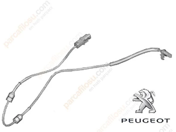 Opel Crossland X Arka Abs Kablosu (2020-2023) 1.5, 1.6 HDI 9805083380 - Resim 2