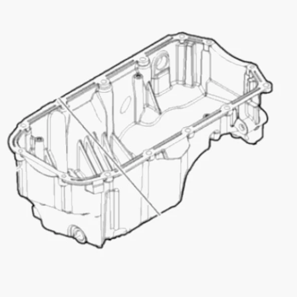 Opel Combo Yağ Karteri (2012-2017) 1.6 CDTI 55229695 ürün görseli 1