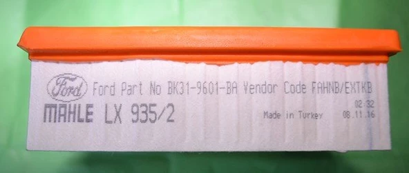 Transit Hava Filitresi 01-22 1C159601a1f - 2