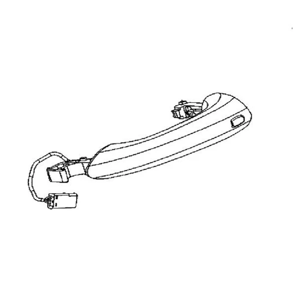 Opel Astra Kapi Kolu Ön Diş (2015-2019) 1.4, 1.6 CDTI 13506790 ürün görseli