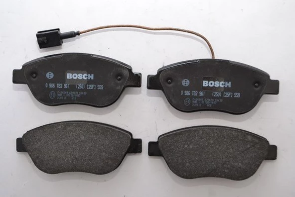 Fiat Punto Evo Ön Fren Balata (2009-2011) 1.3 JTD 77365379 - Resim 2