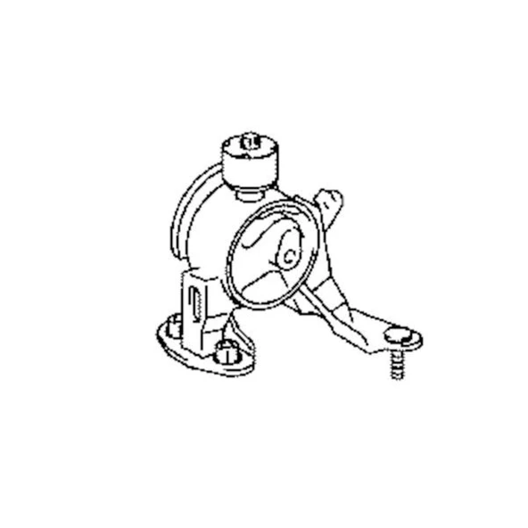Toyota Auris Motor Takoz Arka (2013-2017) 1.4 123710T200