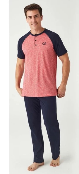 Mod Collection 3438 Yazlık Erkek Pijama Takım