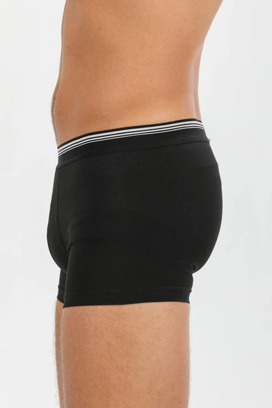 Yıldız 366 Siyah Formen Likralı Boxer - 6