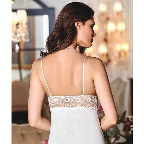 Jeremi 552 6'lı Çeyizlik Penye Dantelli Kısa Gecelik Sabahlık Set - 5