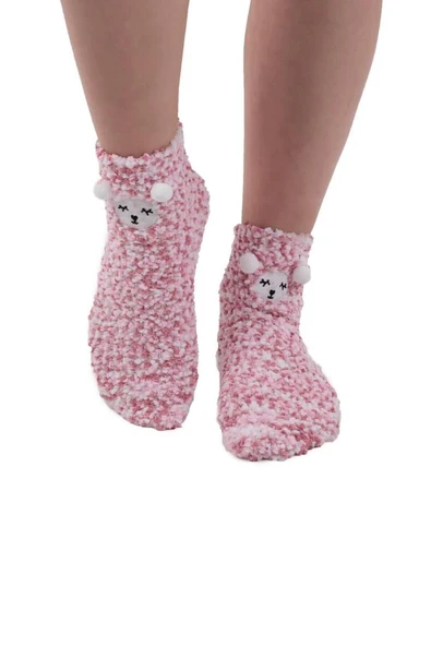 Sahab 48900 Kadın Ayıcık Desenli Peluş Çorap - Resim 6