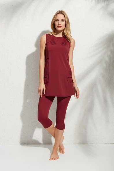 Pierre Cardin 191912 Japonekol Aplikeli Tesettür Mayo - Resim 3