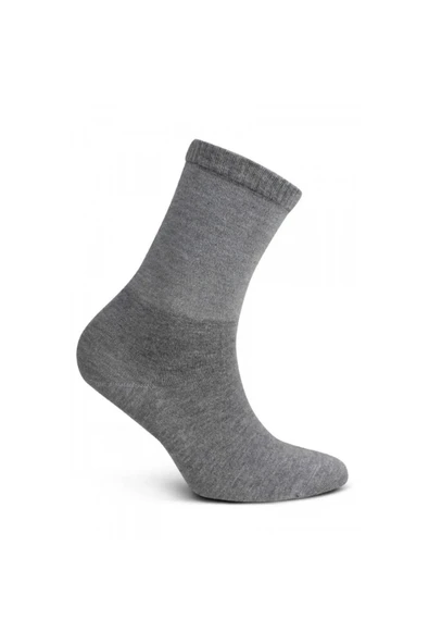 Dündar Erkek Diyabetik Bambu Dikişsiz Sıkmayan Lastik Çorap 1 Adet - 6