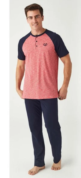 Mod Collection 3438 Yazlık Erkek Pijama Takım - 1