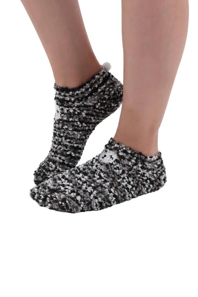 Sahab 48950 Kadın Ayıcık Desenli Peluş Patik - 8