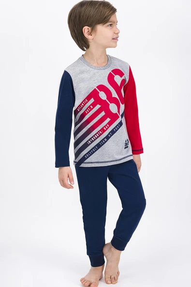 Roly Poly 1894 Newyork 86 Erkek Çocuk Pijama Takımı - 2