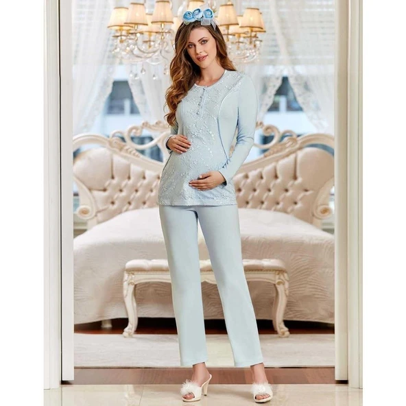 Flz 24-197 Lohusa Pijama Takım