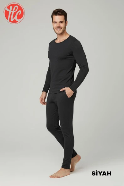 Goldenbay 2518 Erkek O Yaka Uzun Kollu Üst Termal Sıcak Tutan İçlik - 8