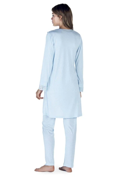 Artış 5301 3'lü Sabahlık Pijama Takımı - 2