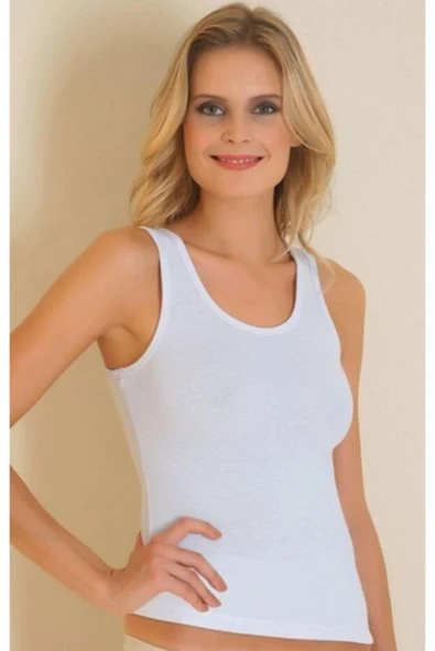 Yıldız Çamaşır 2320 Kadın Askılı Sıcak Tutan Termal Atlet Ekru