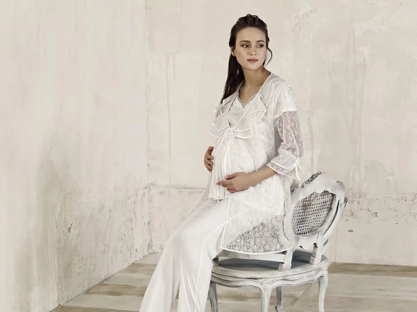 Artış 3409 Lohusa Pijama Takımı - 2