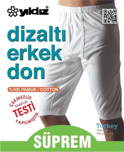 Yıldız 49 Erkek Dizaltı Don