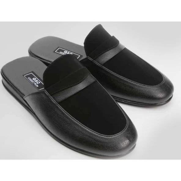 G&C Şile Taban Nubuk Fiyonklu Erkek Çeyiz Damat Terliği - 2