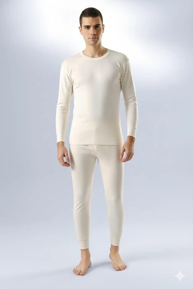 Anıt 1122 Erkek İnterlok Sıcak Tutar Kaşındırmaz Uzun Kol Üst İçlik - Resim 5