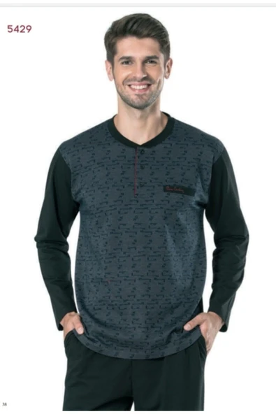 Pierre Cardin 5429 Erkek Pijama Takımı - 1