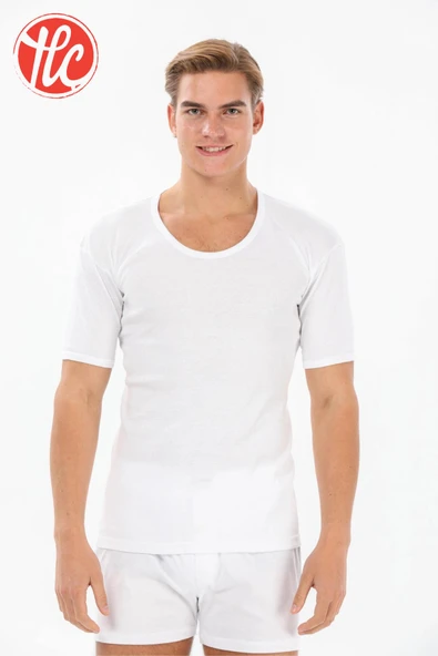 Yıldız 06 Battal Bisiklet Yaka Erkek Ribana Atlet - Resim 2