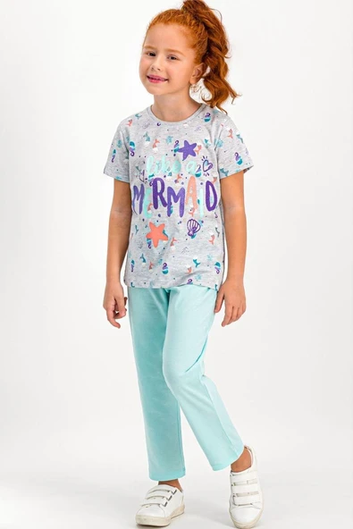 Roly Poly 1743 Kısa Kol Kız Çocuk Pijama Takımı ürün görseli 1