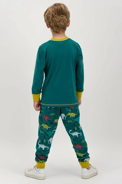 Roly Poly 1630 1-4 Yaş Uzun Kollu Erkek Çocuk Pijama Takımı - 3