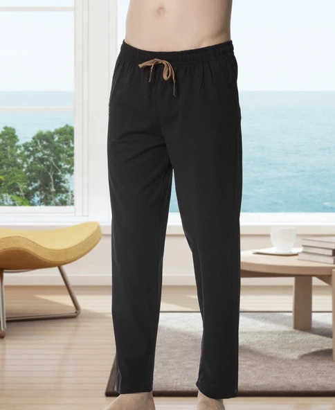 Kly 120 Büyük Beden Erkek Likralı Tek Penye Pijama Alt